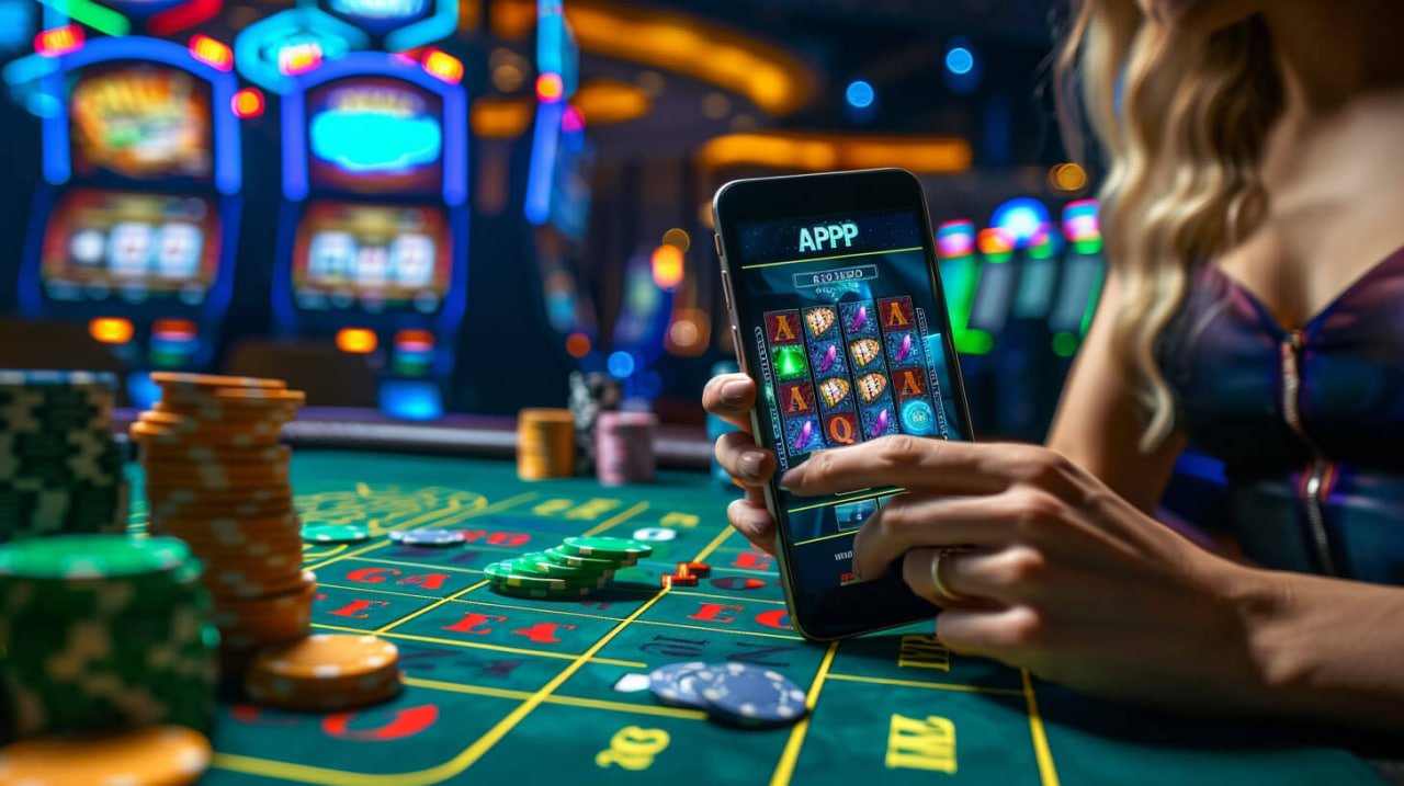 အွန်လိုင်း စလော့ ဂိမ်းများ Reels နှင့် Jackpot ကစားနေသည့် ပုံ